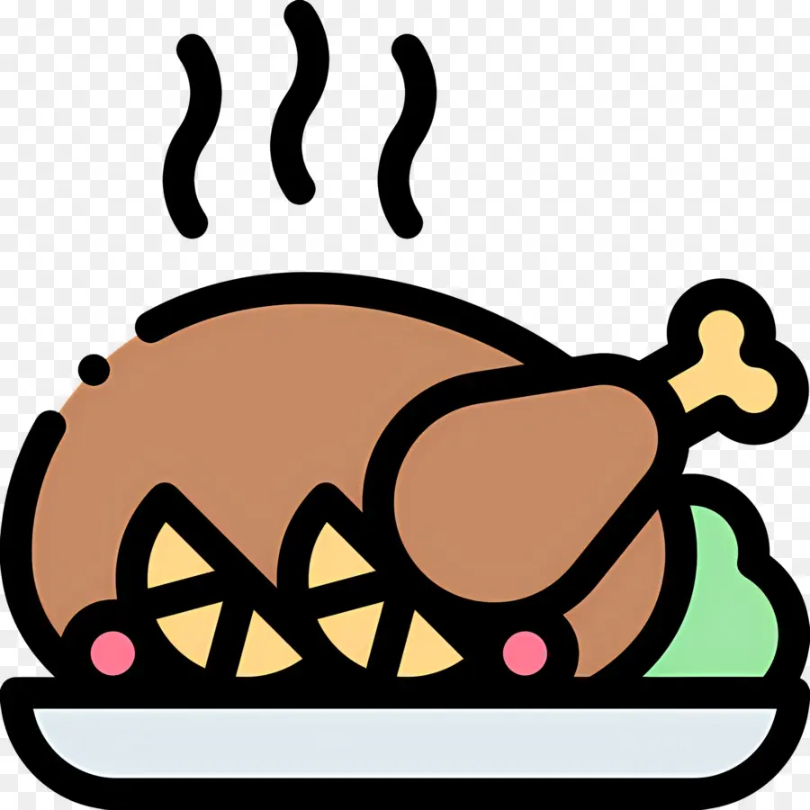 Comida De Pavo，Pollo Asado PNG