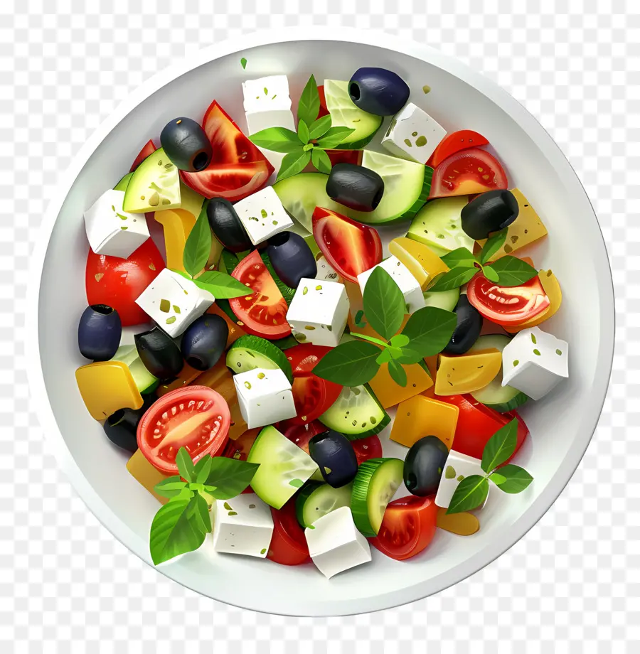 Ensalada Griega，Ensalada PNG