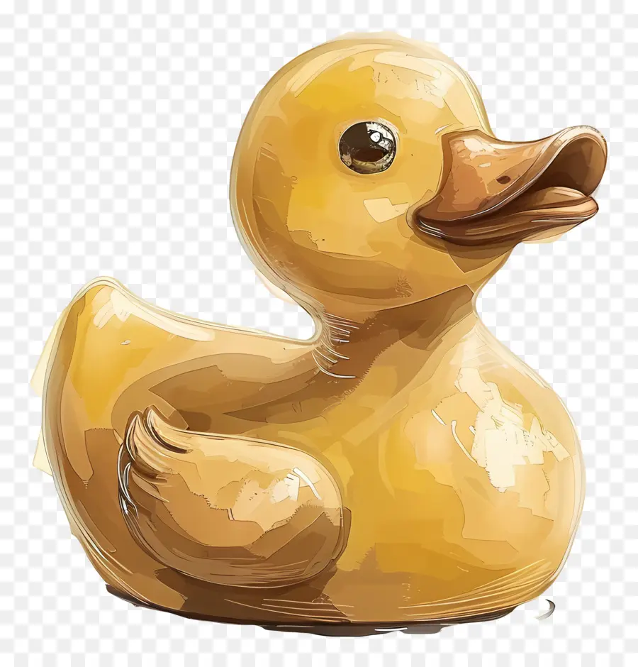 Pato De Goma，Pato Amarillo PNG