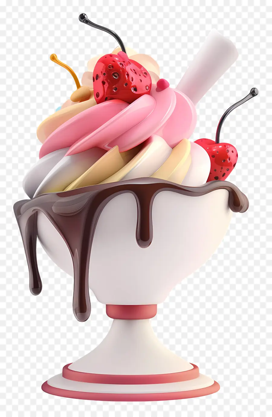 Helado De Helado，Postre PNG