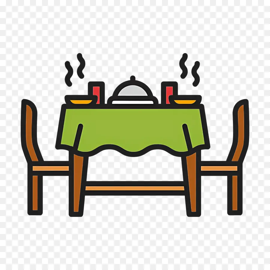 Mesa De Acción De Gracias，Mesa De Comedor PNG