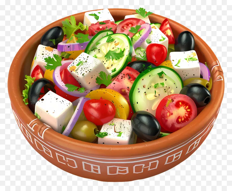 Ensalada Griega，Ensalada PNG