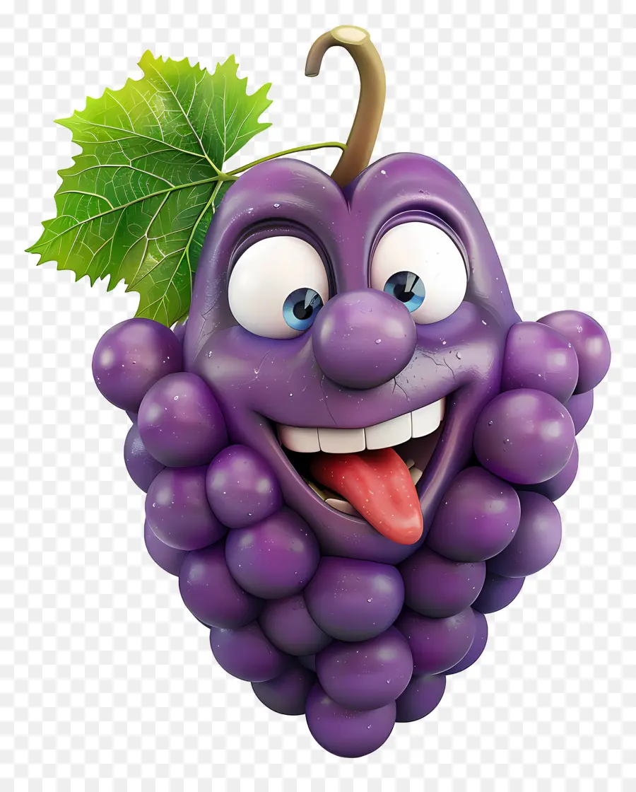 Racimo De Uvas，Uva De Dibujos Animados PNG