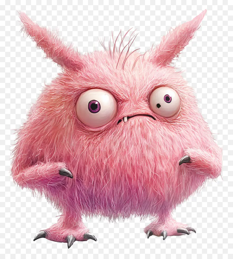 Monstruo Rosa，Monstruo Peludo Rosa PNG