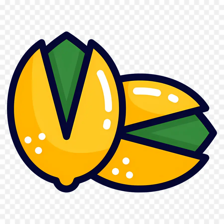 Pistacho，Fruta Amarilla PNG