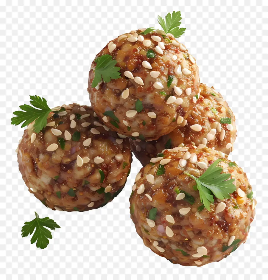 Falafel，Bolas De Sésamo PNG