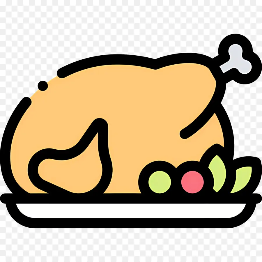 Comida De Pavo，Pollo Asado PNG