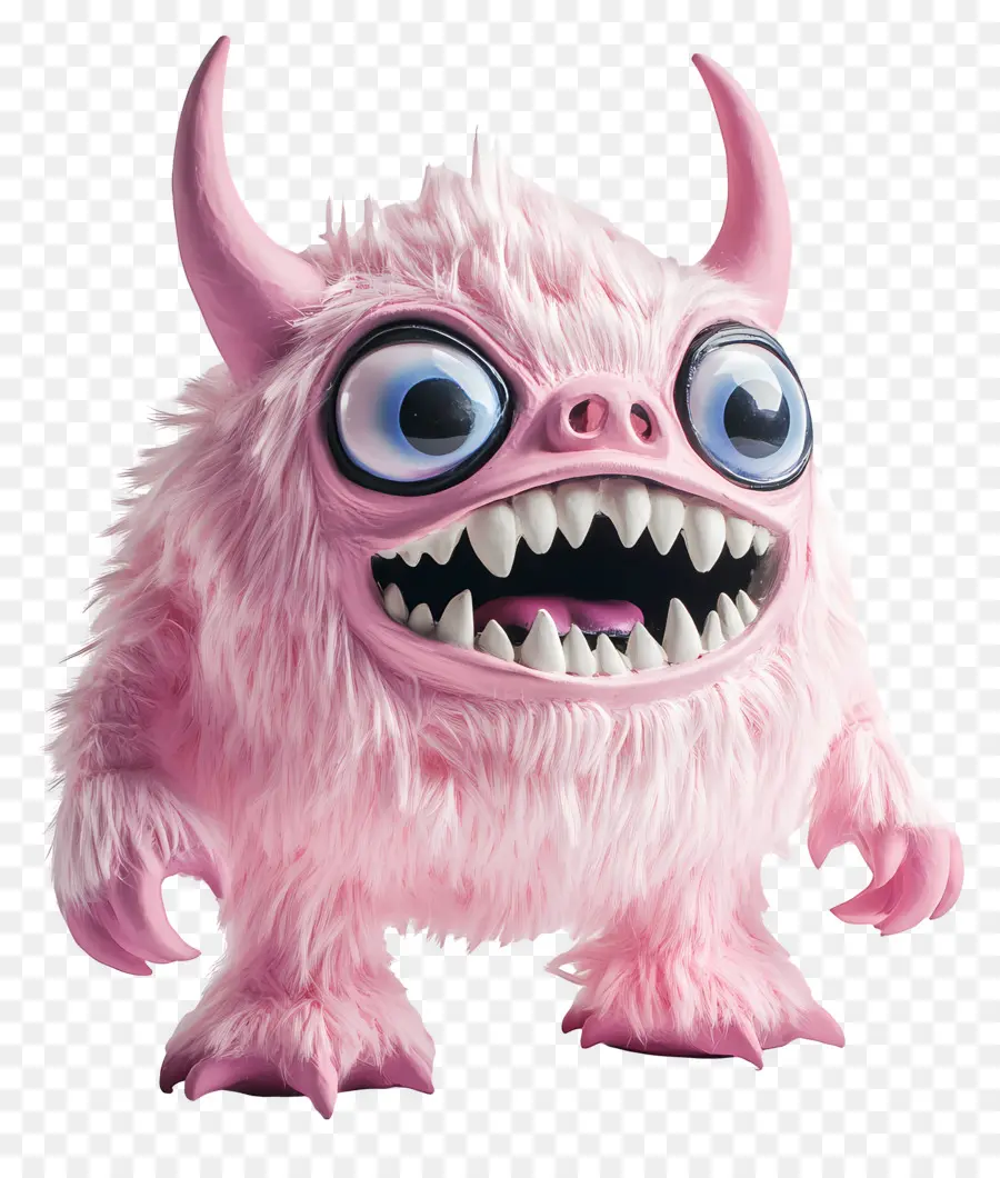 Monstruo Rosa，Monstruo Peludo PNG