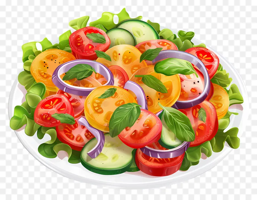 Ensalada De Verduras，Ensaladera PNG