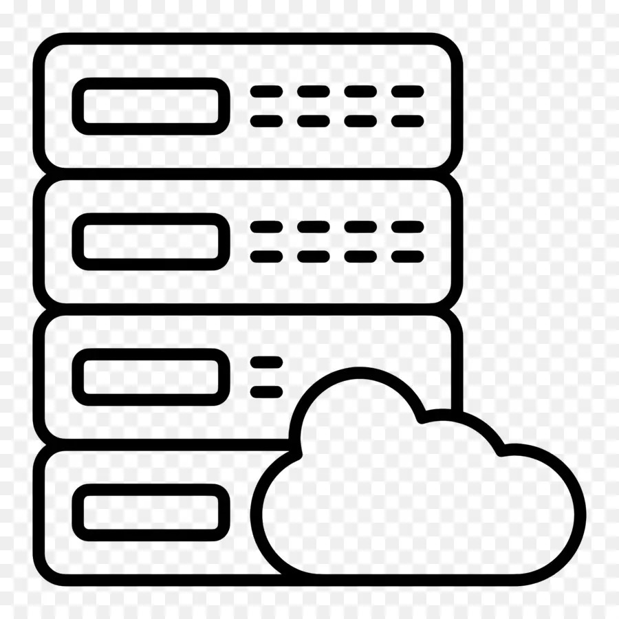 Computación En La Nube，Servidor Y Nube PNG