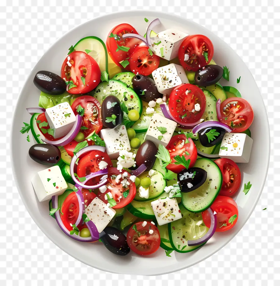 Ensalada Griega，Ensalada PNG