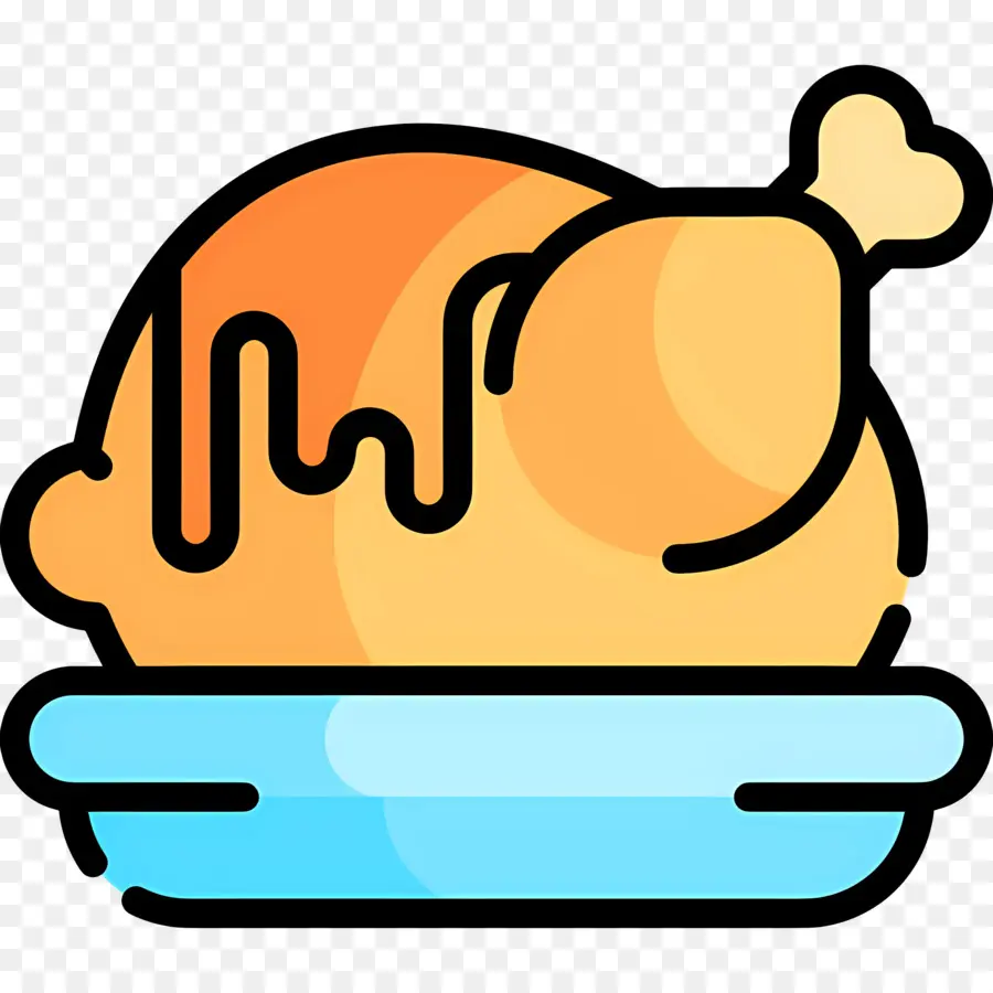 Comida De Pavo，Pavo Asado PNG