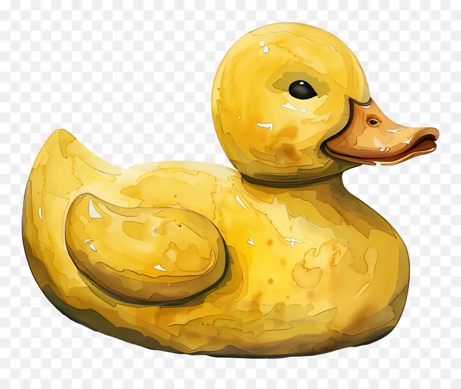 Pato De Goma，Pato Amarillo PNG