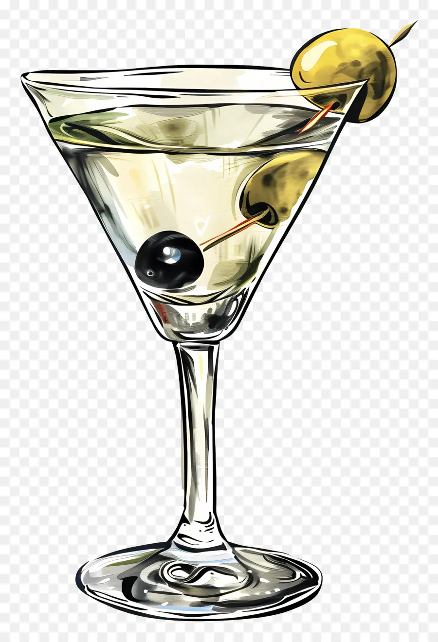 Cóctel De Martini，Copa De Martini PNG