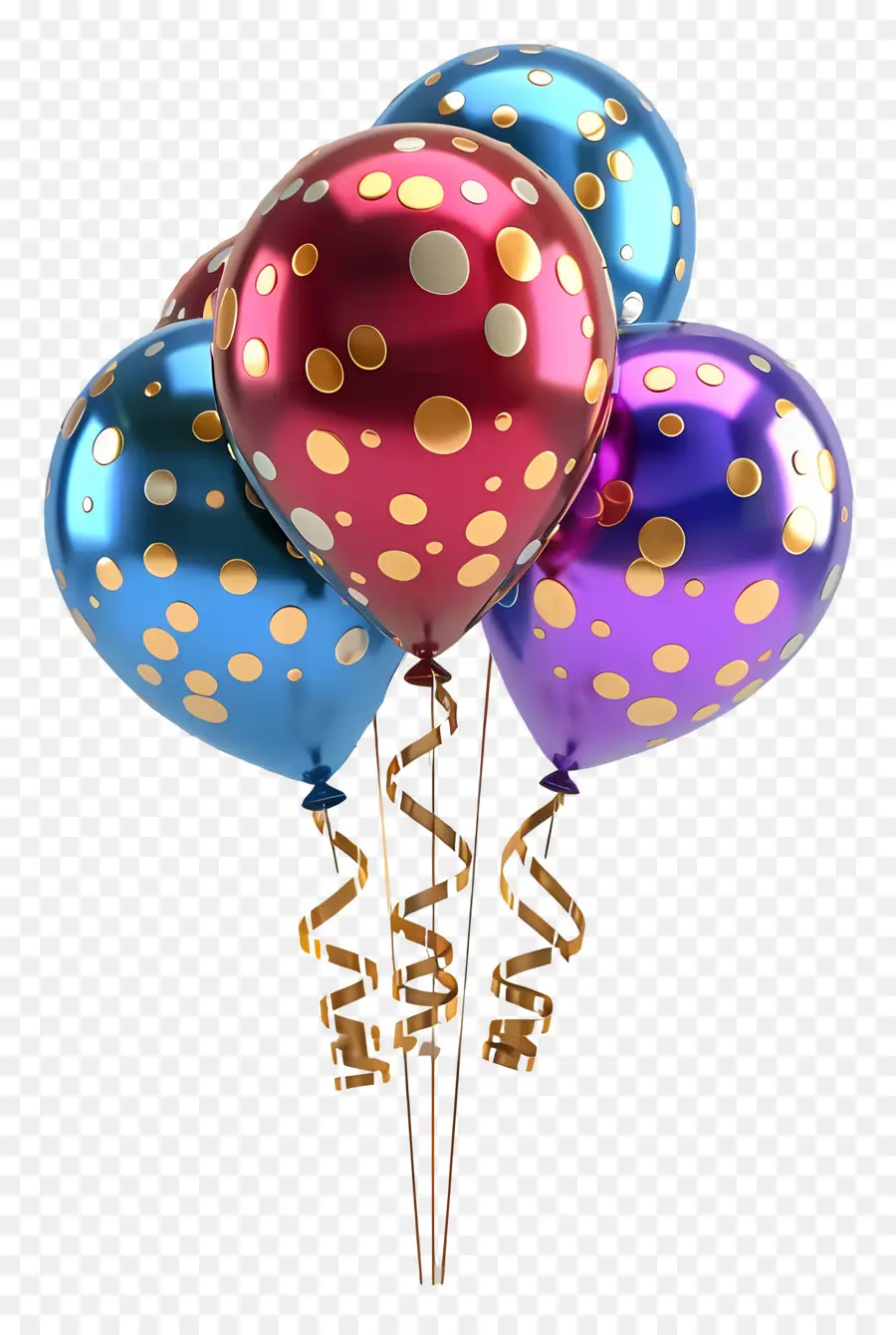 Globos De Fiesta，Globos Coloridos PNG