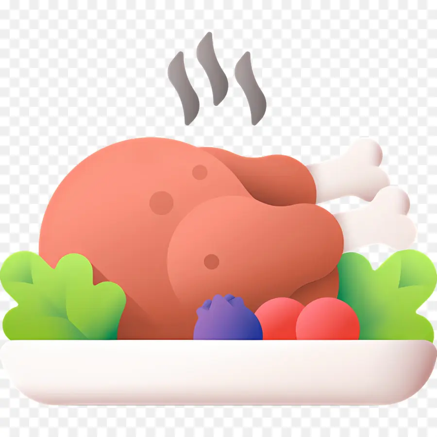 Comida De Pavo，Pollo Asado PNG