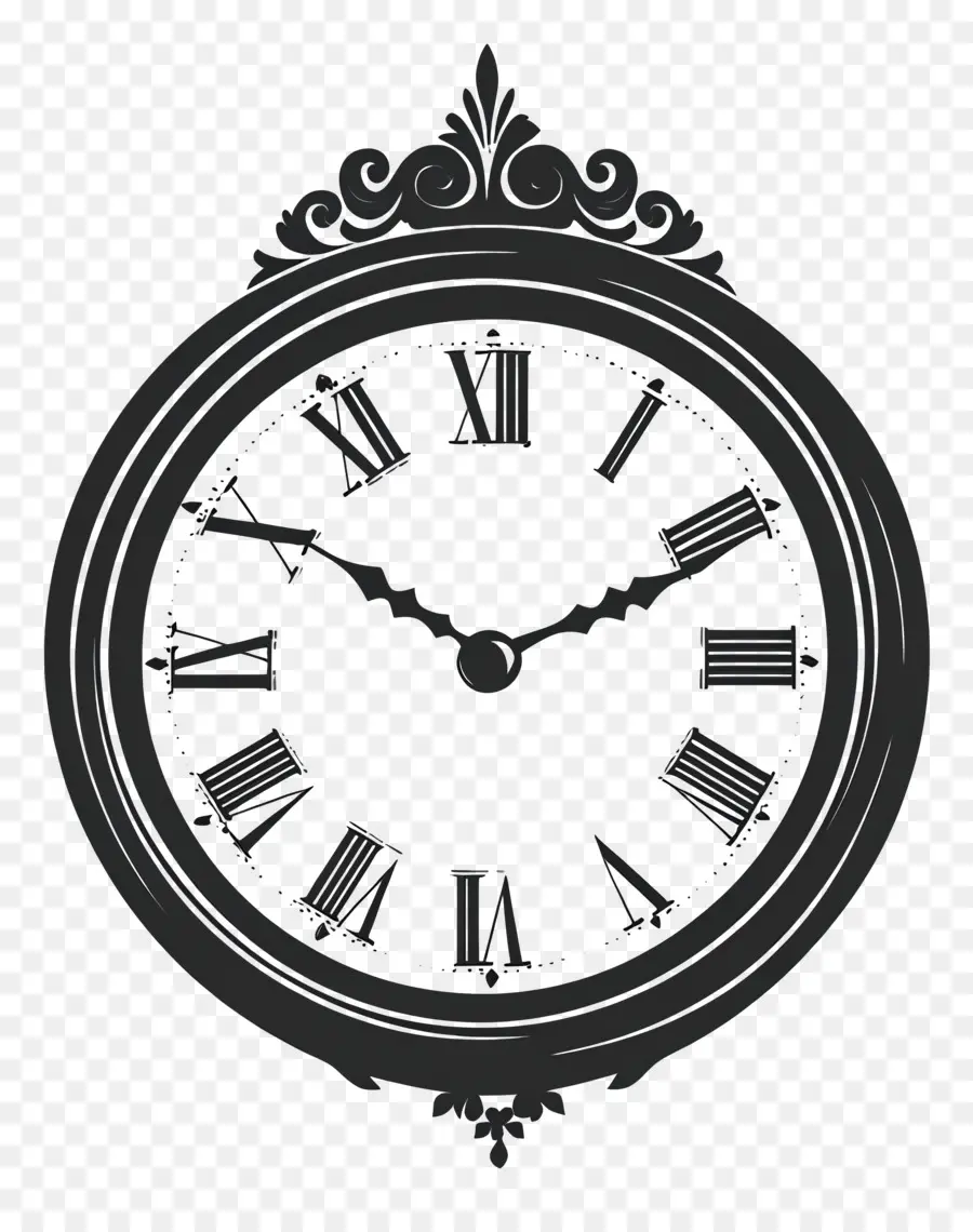 Elegancia Atemporal，Reloj Antiguo PNG