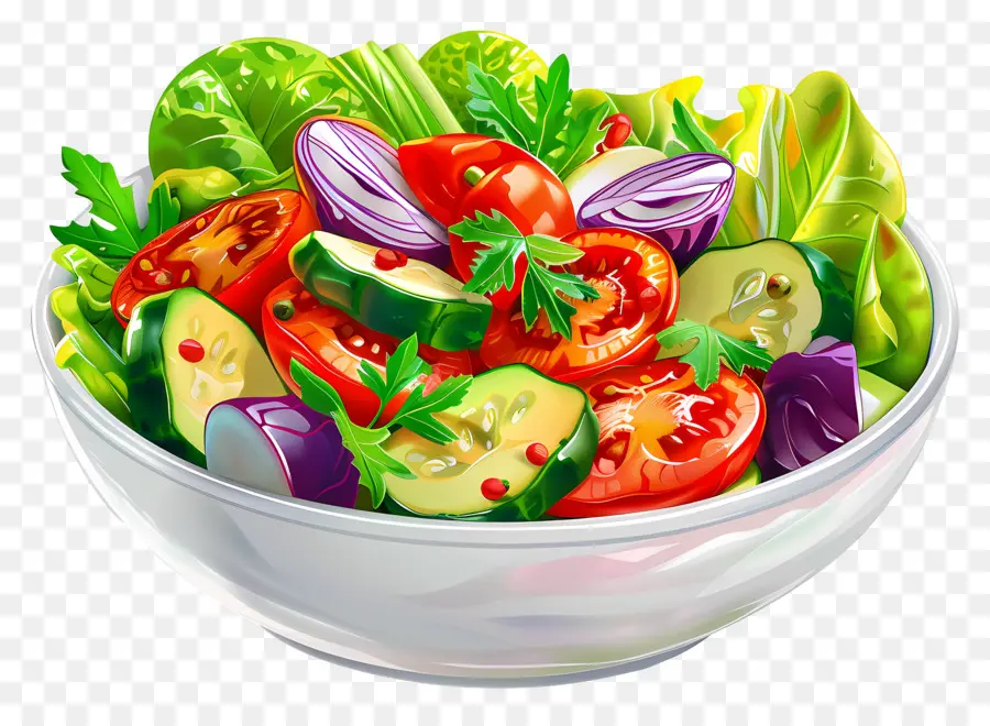 Ensalada De Verduras，Ensalada Colorida PNG