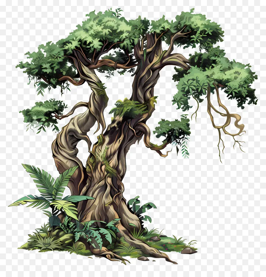 árbol De La Selva，Árbol PNG