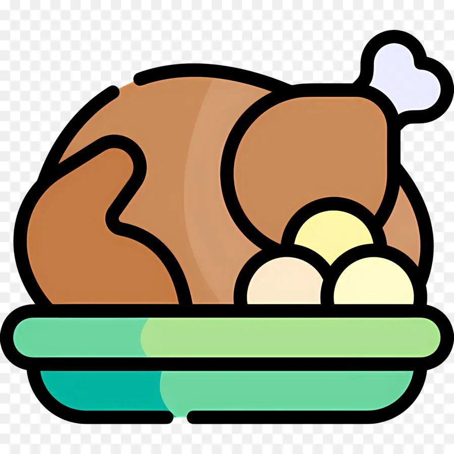 Comida De Pavo，Pollo Asado PNG