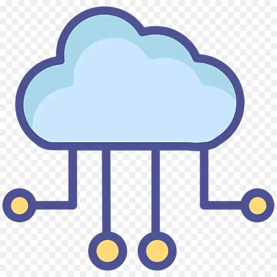 Computación En La Nube，Nube PNG