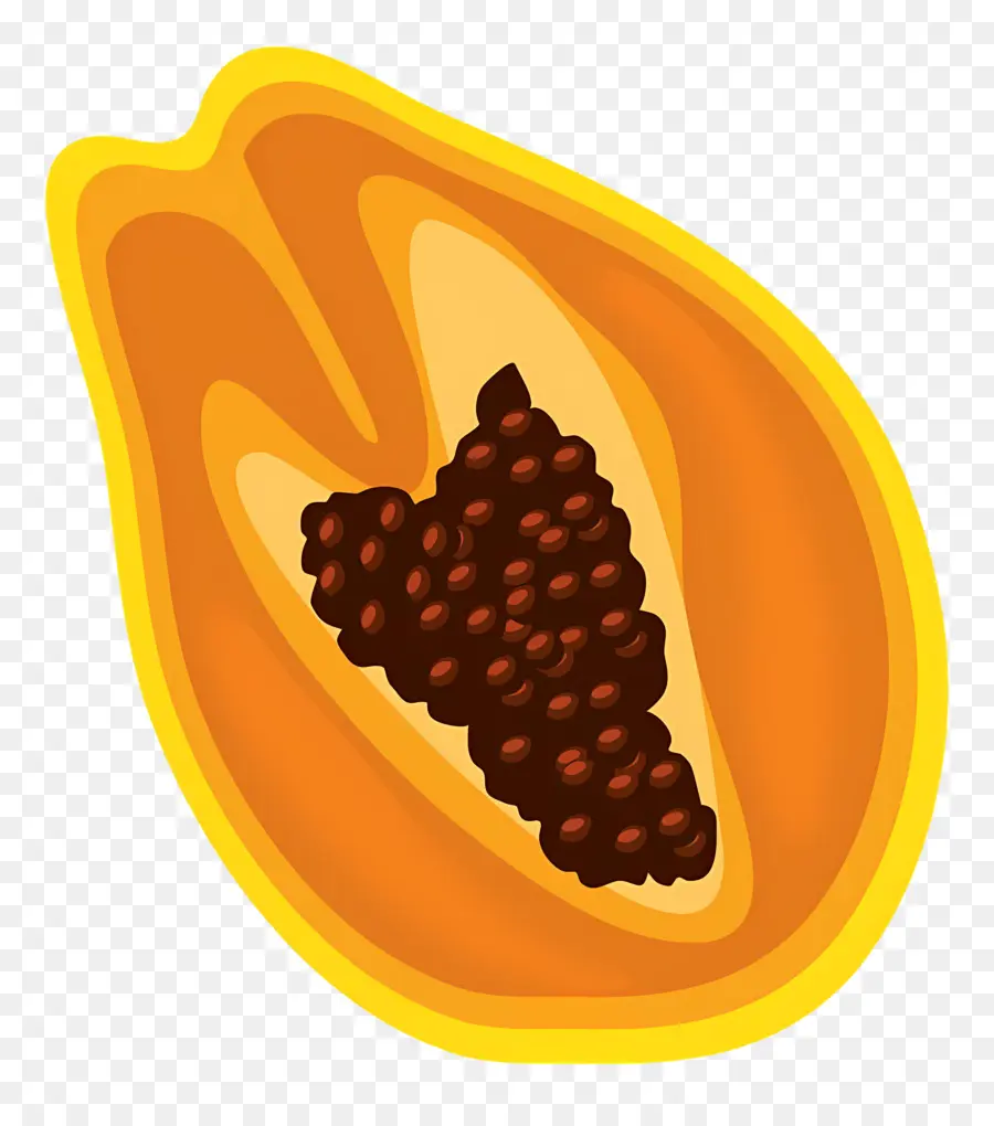 Papaya，Semillas PNG