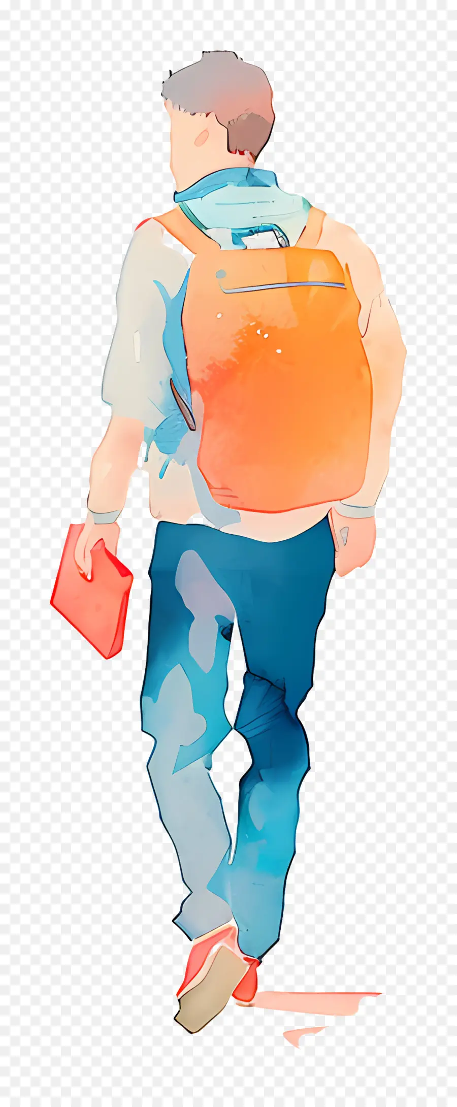 Estudiante De Coaching，Persona Con Mochila PNG