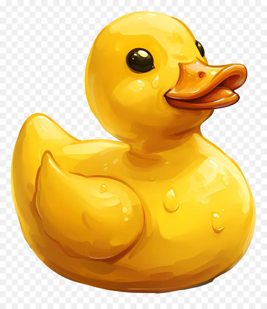 Pato De Goma，Pato Amarillo PNG