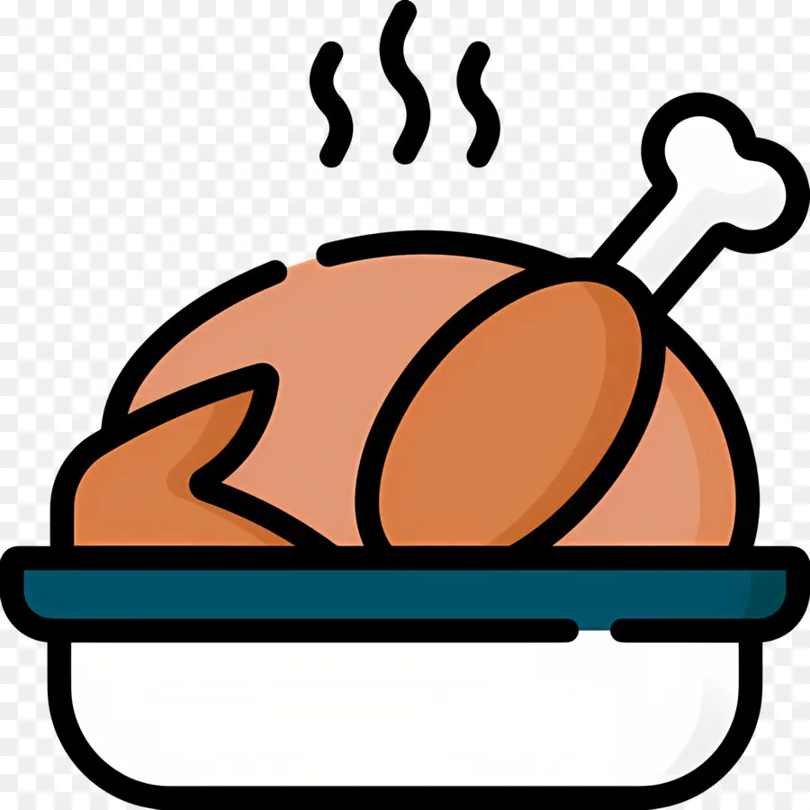 Comida De Pavo，Pollo Asado PNG