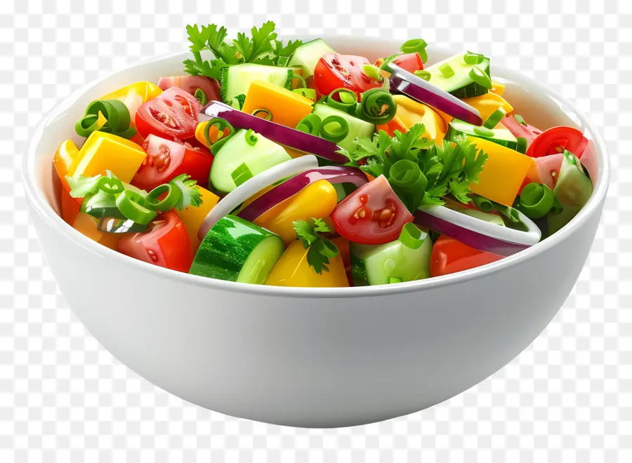 Ensalada De Verduras，Tazón De Ensalada PNG