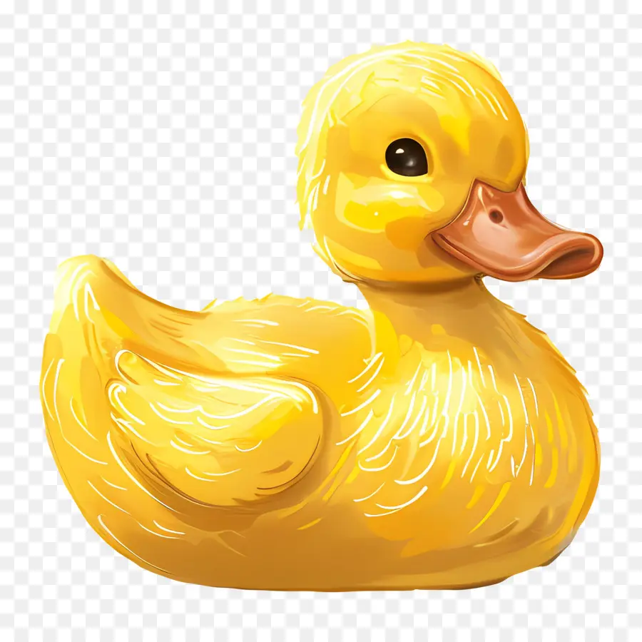 Pato De Goma，Pato De Goma Amarillo PNG