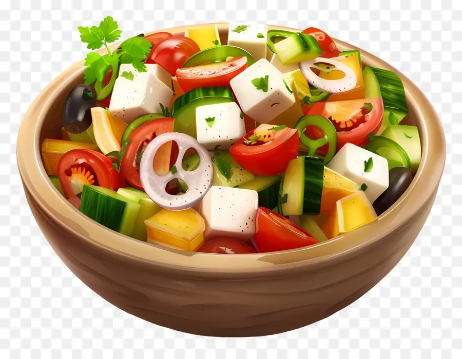 Ensalada Griega，Ensaladera PNG