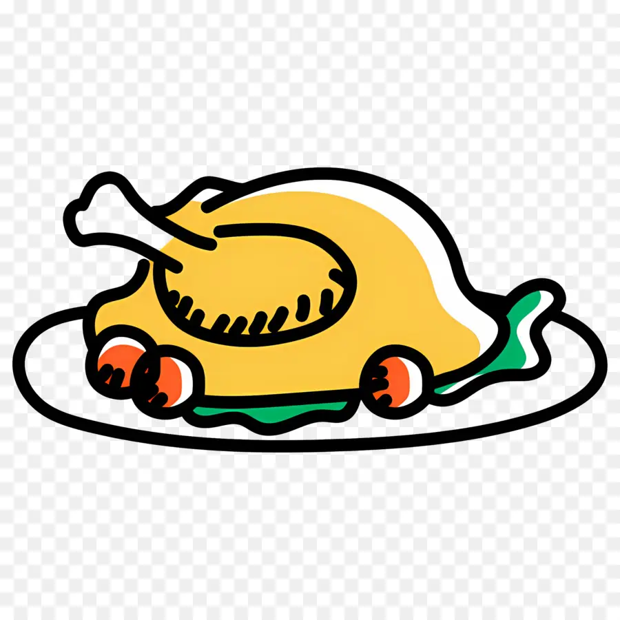 Comida De Pavo，Pollo Asado PNG