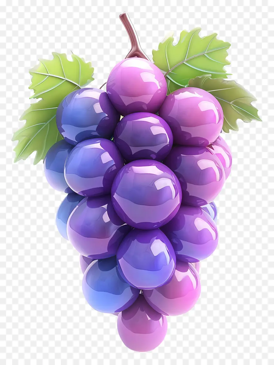 Racimo De Uvas，Uvas Moradas PNG