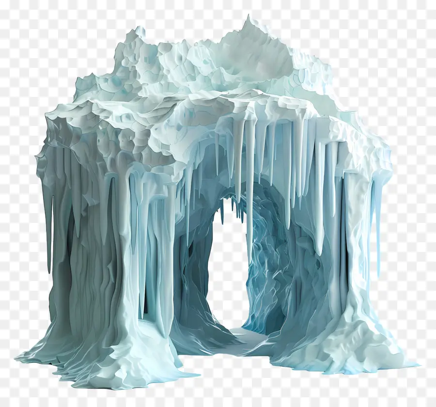 Estalactita De Cueva，Cueva De Hielo PNG