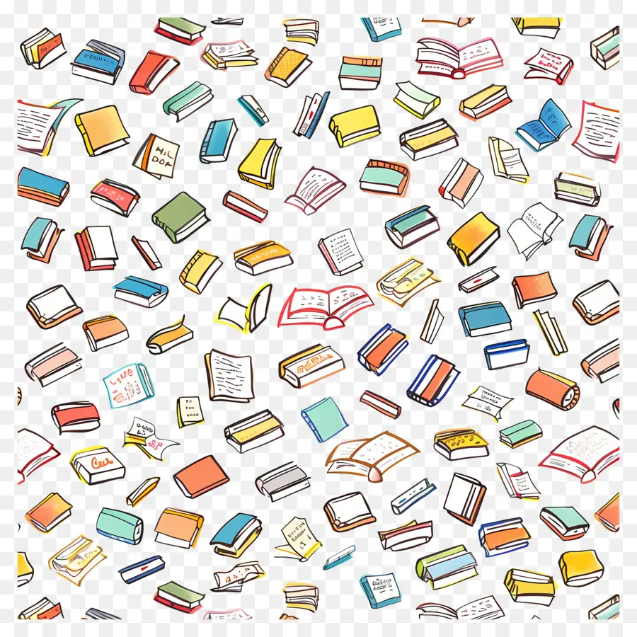 Patrón De Libros，Libros PNG