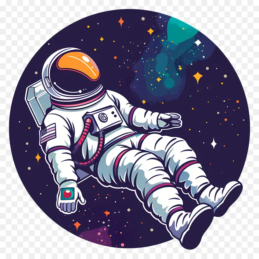 Astronauta De Dibujos Animados，Astronauta PNG