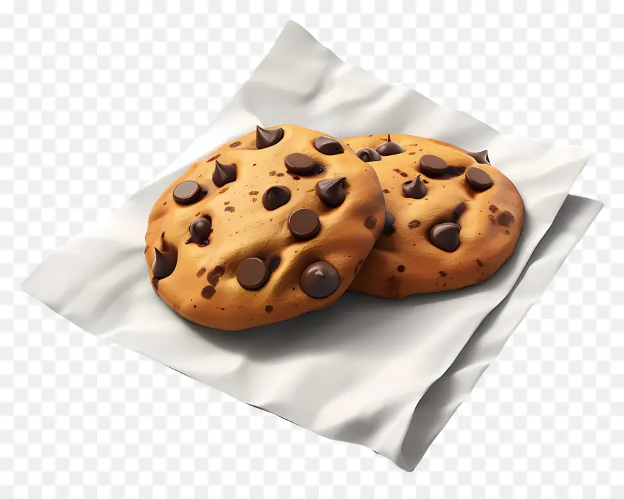 Galletas，Galletas Con Chispas De Chocolate PNG