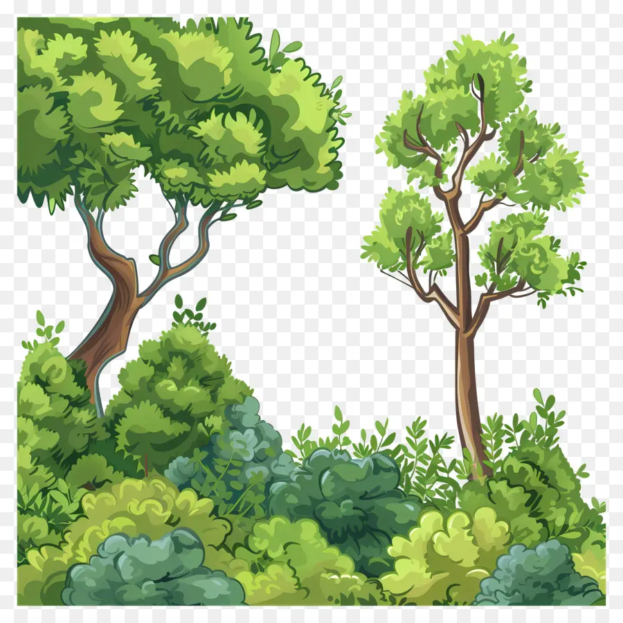 Fondo De La Naturaleza，Árbol PNG