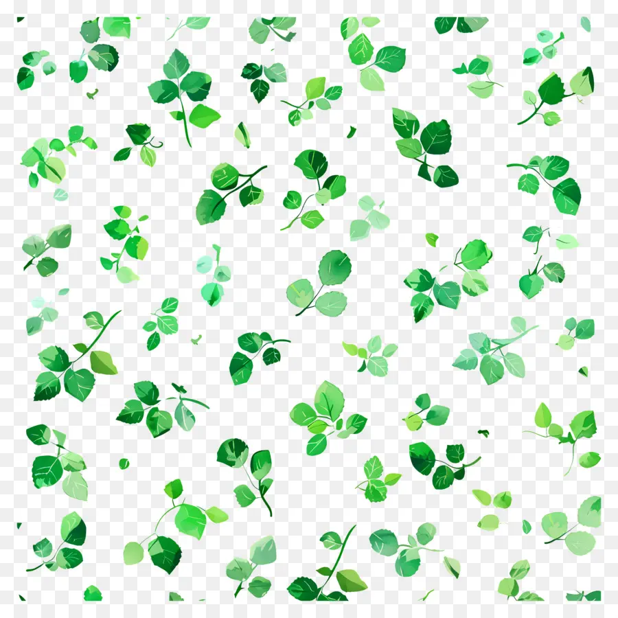 Fondo Verde，Hojas Verdes PNG