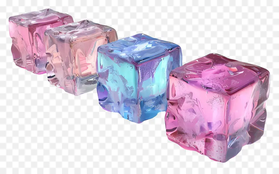 Bloque De Hielo，Cubitos De Hielo PNG