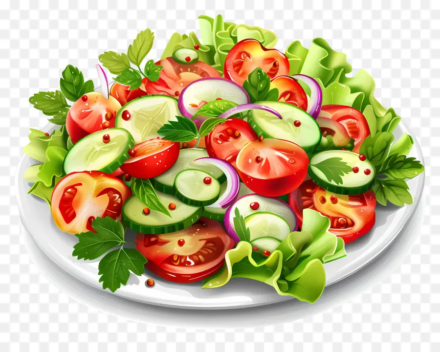 Ensalada De Verduras，Ensalada PNG