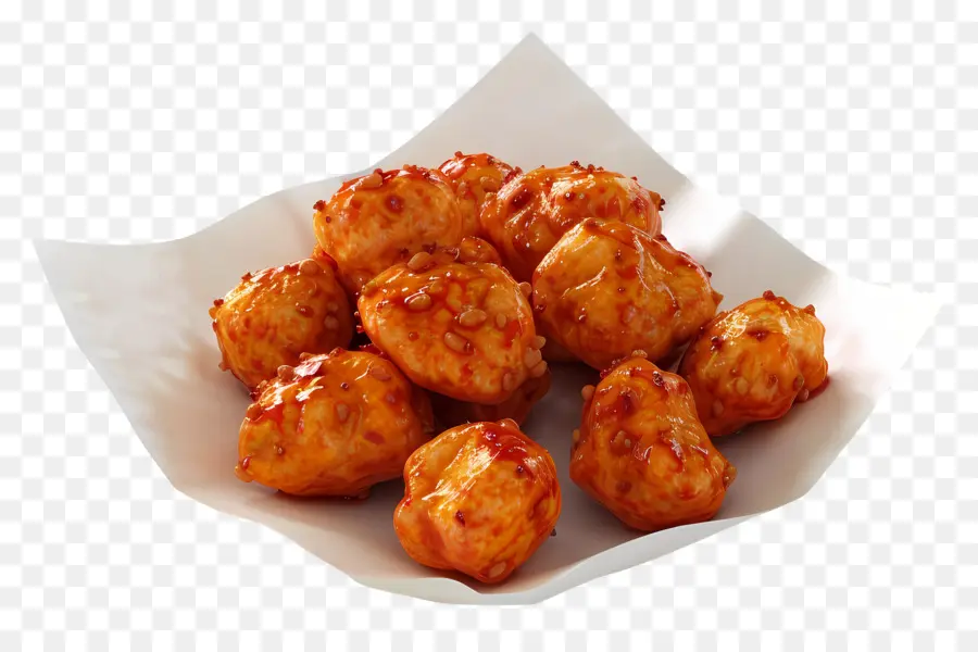 Bocaditos De Pollo Picantes，Nuggets De Pollo Picantes PNG