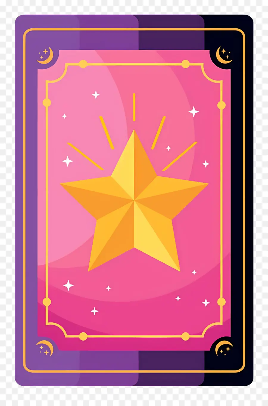 Tarot，Tarjeta Estrella PNG