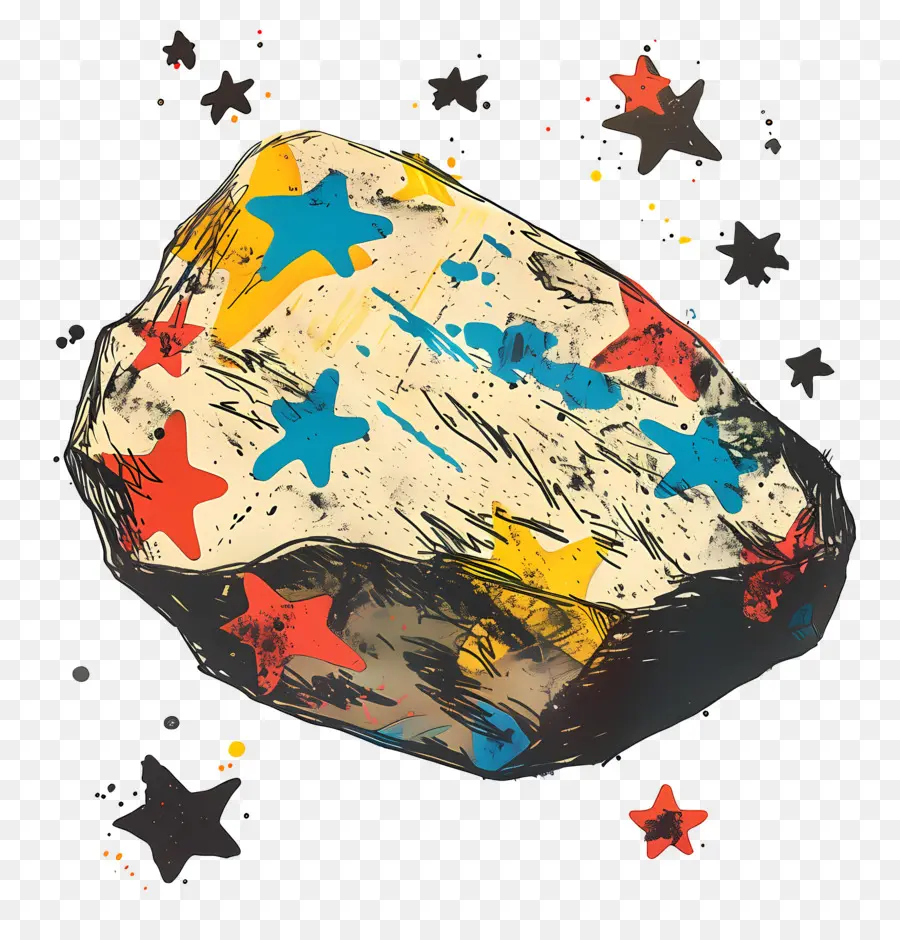 Piedra，Roca Decorada PNG