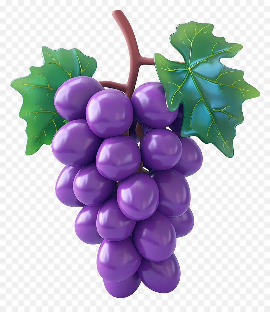 Racimo De Uvas，Uvas Moradas PNG