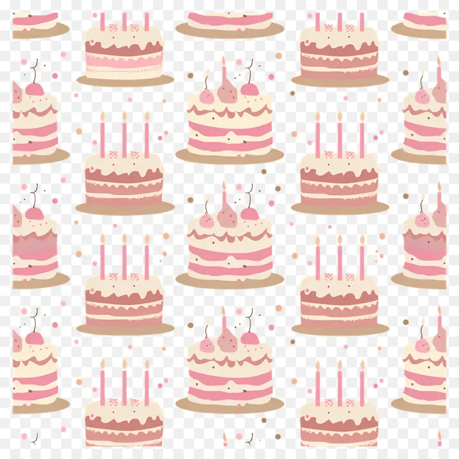 Fondo De Cumpleaños，Tortas PNG