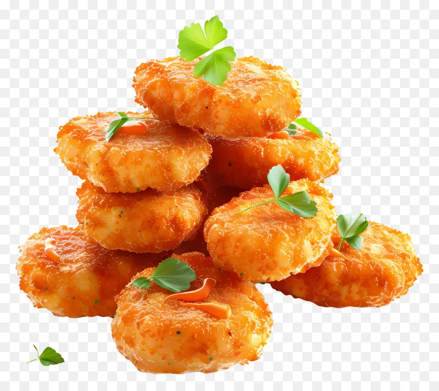 Nuggets De Pollo Picantes，Nuggets De Pollo PNG