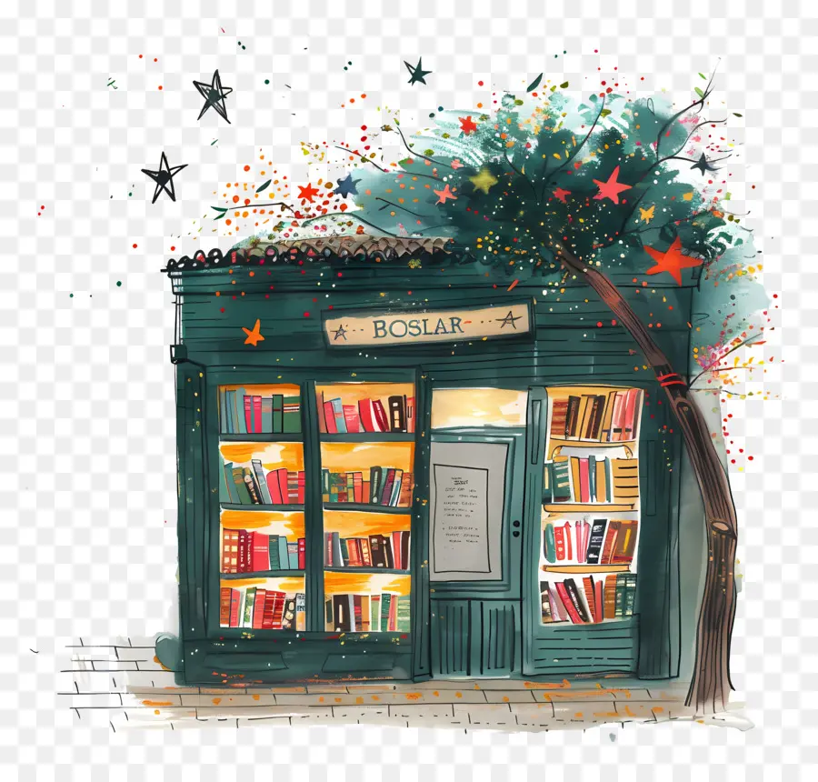 Librería，Libros PNG