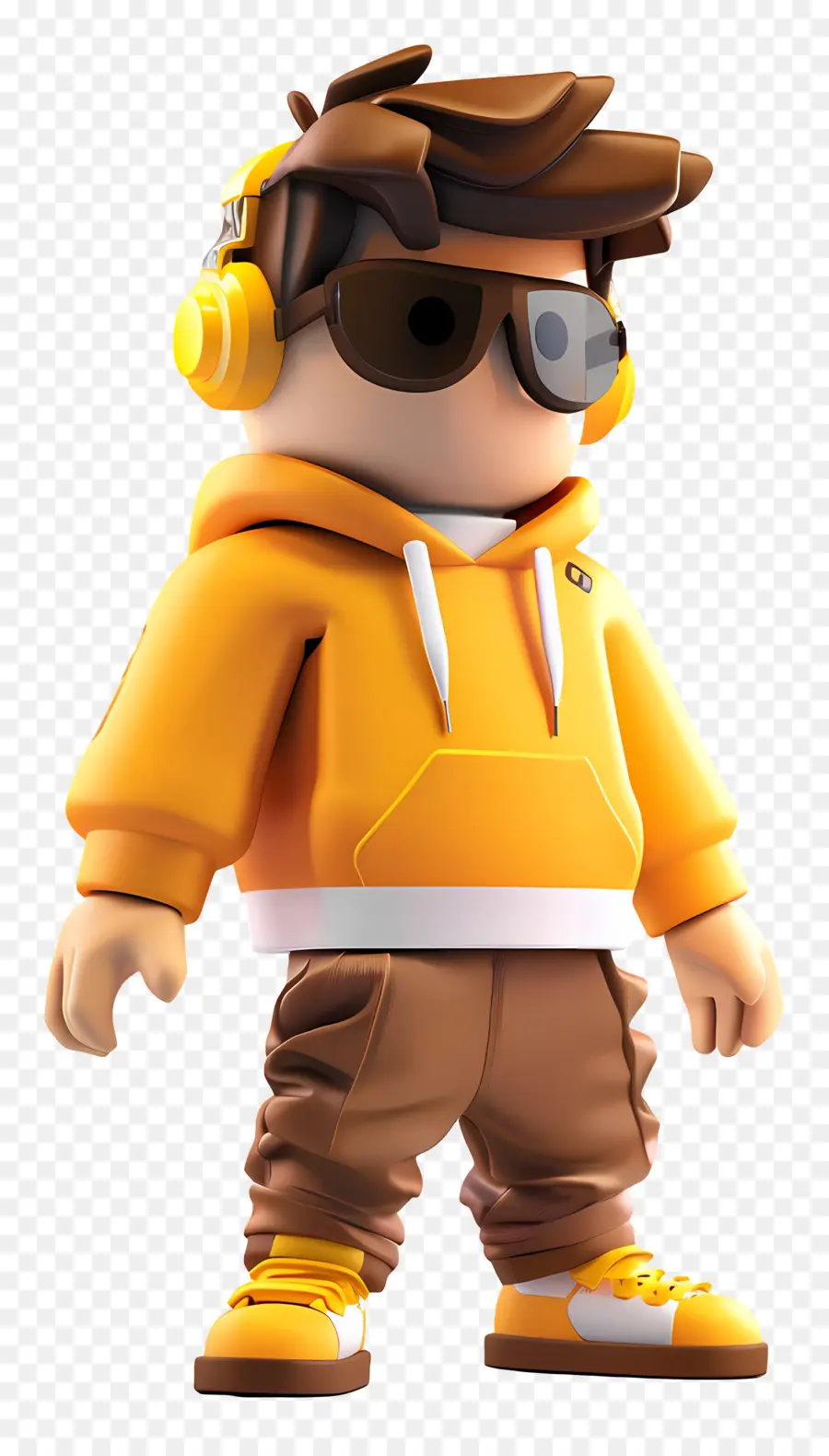 Chico Roblox，Personaje De Dibujos Animados PNG